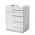 Fresca FCB8024WH Livello 24" White Bathroom Cabinet