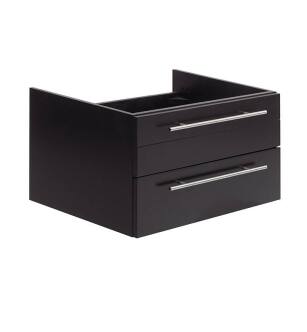 Fresca FCB6130ES-UNS Lucera 30" Espresso Wall Hung Undermount Sink Modern Bathroom Cabinet