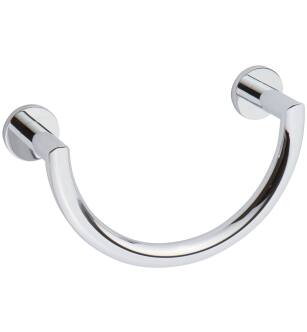 Ginger 4605/PC Kubic Towel Ring With Two Mounting Posts in Polished Chrome