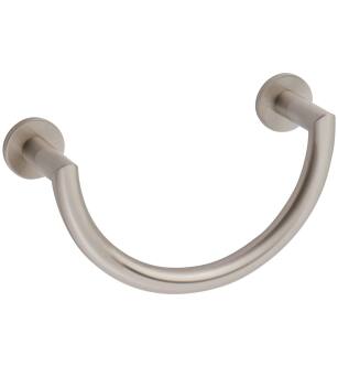 Ginger 4605/SN Kubic Towel Ring With Two Mounting Posts in Satin Nickel