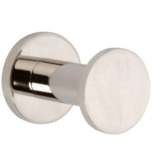 Ginger 4610/PN Kubic Single Robe Hook in Polished Nickel