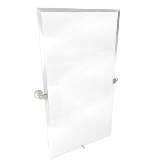 Ginger 2642/SN Large Mirror From The London Terrace Collection in Satin Nickel