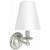 Ginger 2681/SN Single Light Wall Sconce From The London Terrace Collection in Satin Nickel