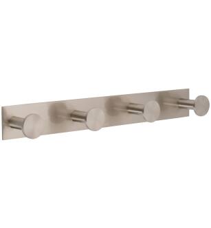 Ginger 2810D/SN Surface Double Robe Hook Rack in Satin Nickel