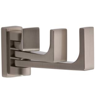 Ginger 3011T/SN Frame Pivoting Triple Robe Hook in Satin Nickel