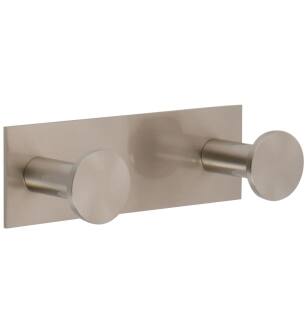 Ginger 2810D/SN Surface Double Robe Hook Rack in Satin Nickel