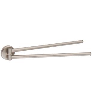 Ginger 0322-16/SN Hotelier 16" Double Swing Towel Bar in Satin Nickel