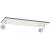 Ginger 4534T-24/PC 24" Tempered Glass Shelf From The Columnar Collection in Polished Chrome