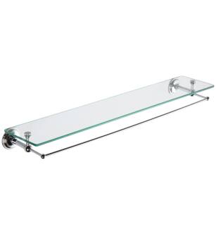 Ginger 2635T-24/PC 24" Gallery Shelf From The London Terrace Collection in Polished Chrome