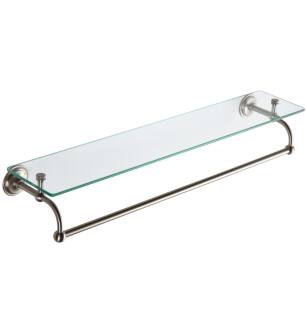 Ginger 2619T-24/SN 24" Shelf With Bar From The London Terrace Collection in Satin Nickel