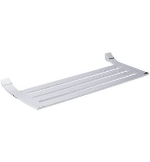 Ginger 4740-24/PC Cinu Solid Brass 24 Inch Hotel Shelf in Polished Chrome