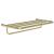 Ginger XX43-20/PB Empire 20" Towel Bar With Shelf Frame in Polished Brass