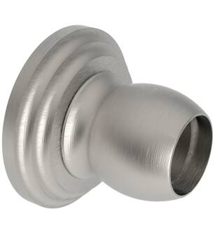 Ginger 1139B/SN Chelsea Shower Rod Brackets Only, One Pair in Satin Nickel