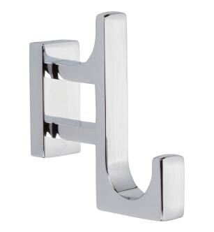 Ginger 3010/PC Frame Single Robe Hook in Polished Chrome