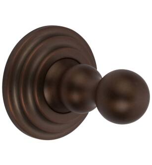 Ginger 1110/ORB Chelsea Single Robe Hook in Oil Rubbed Bronze (Hand Relieved)