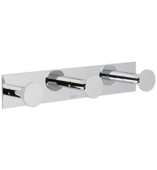 Ginger 2810T/PC Surface Triple Robe Hook Rack in Polished Chrome