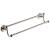 Ginger 1122-24/PN Chelsea 24" Double Towel Bar in Polished Nickel