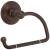 Ginger 1109/ORB Chelsea Single Post Toilet Paper Holder in Oil Rubbed Bronze (Hand Relieved)