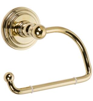 Ginger 1109/PB Chelsea Single Post Toilet Paper Holder in Polished Brass