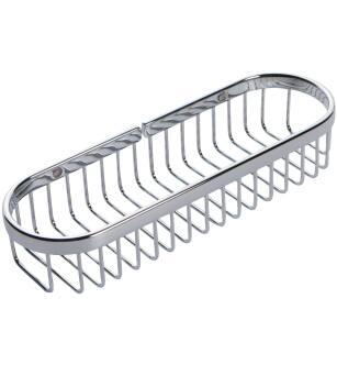 Ginger G502/PC Splashables 12" Oval Toiletry Basket in Polished Chrome