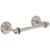 Ginger 2608/SN Double Post Toilet Toilet Paper Holder From The London Terrace Collection in Satin Nickel