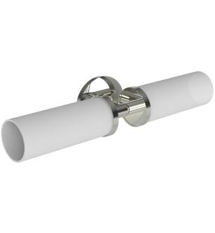 Ginger 4682L/PN Kubic 2 Light Bathroom Fixture in Polished Nickel