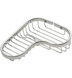 Ginger G504/PC Splashables Solid Brass Combination Corner Shower Basket in Polished Chrome