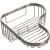 Ginger G504/SN Splashables Solid Brass Combination Corner Shower Basket in Satin Nickel