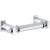 Ginger 3008/PC Double Post Toilet Toilet Paper Holder From The Frame Collection in Polished Chrome