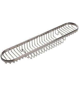 Ginger 503/PN Splashables 18" Round Shower Basket in Polished Nickel