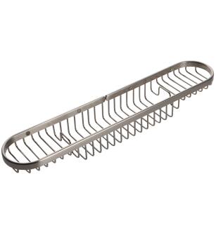Ginger 503/SN Splashables 18" Round Shower Basket in Satin Nickel