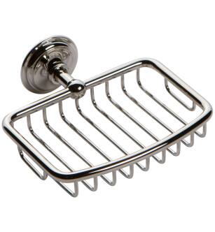 Ginger 26550/PN Soap Basket From The London Terrace Collection in Polished Nickel