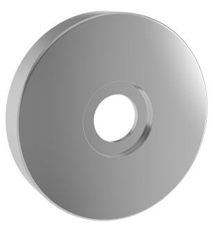 Ginger 464B/PC Kubic Hotel Shelf Mounting Kit Only in Polished Chrome