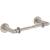 Ginger 0208/SN Double Post Toilet Toilet Paper Holder From The Sine Collection in Satin Nickel