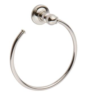 Ginger 4521/PN 8" Open Towel Ring From The Columnar Collection in Polished Nickel