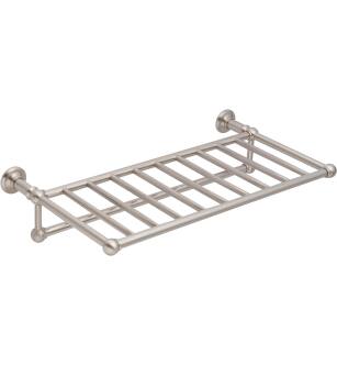 Ginger 4543-24/SN 24" Hotel Shelf With Bar From The Columnar Collection in Satin Nickel