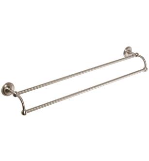 Ginger 2622-24/SN Double Towel Bar From The London Terrace Collection in Satin Nickel