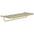 Ginger XX43-24/PB Empire 24" Towel Bar With Shelf Frame in Polished Brass