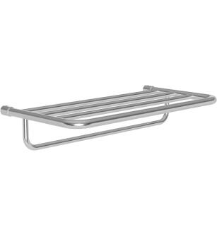 Ginger XX43-24/PC Empire 24" Towel Bar With Shelf Frame in Polished Chrome