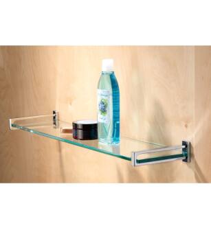 Ginger 3018-24TSCL 24" Tempered Replacement Glass Shelf From The Frame Collection