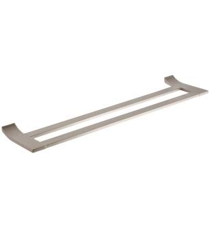Ginger 4722-24/SN Cinu 24 Inch Double Towel Bar in Satin Nickel