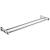 Ginger 3022-24/PC 24" Double Towel Bar From The Frame Collection in Polished Chrome