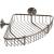 Ginger 26554/SN 9" Corner Basket From The London Terrace Collection in Satin Nickel