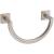 Ginger 5305/SN Dyad 7-4/5" Metal Towel Ring With Two Mounting Posts in Satin Nickel