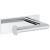 Ginger 2806L/PC Surface Single Post Toilet Paper Holder in Polished Chrome