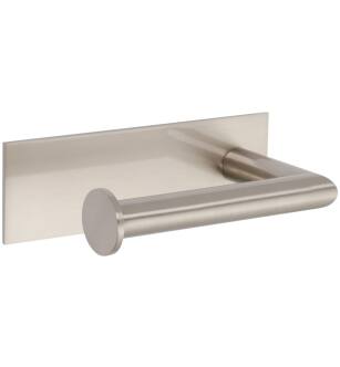 Ginger 2806L/SN Surface Single Post Toilet Paper Holder in Satin Nickel