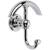 Ginger 4511/PC Columnar Double Robe Hook in Polished Chrome