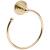 Ginger 1121/PB Chelsea 7" Wall Mounted Towel Ring in Polished Brass