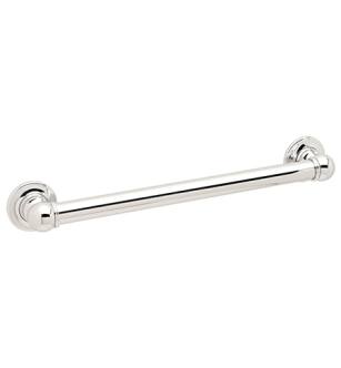 Ginger 4562/PN 18" Grab Bar From The Columnar Collection in Polished Nickel