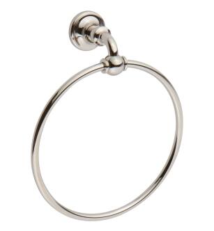 Ginger 4505/PN 8" Towel Ring From The Columnar Collection in Polished Nickel